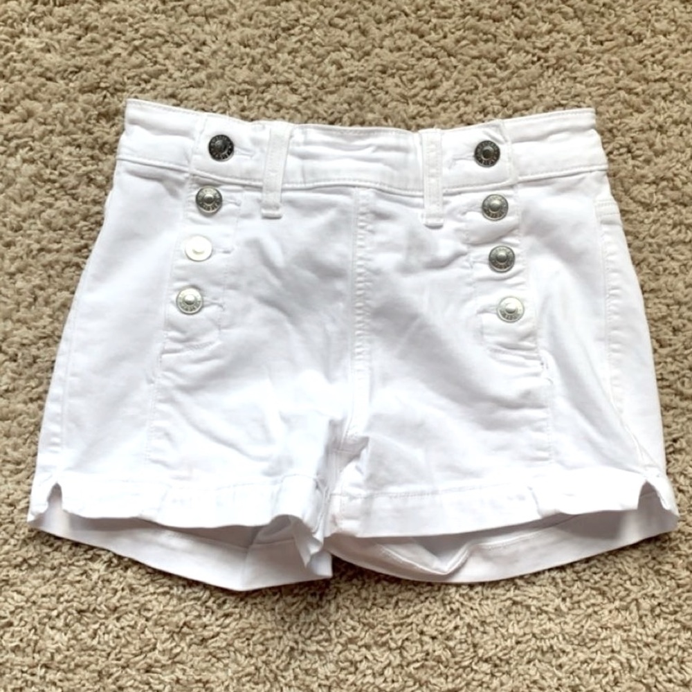 White Shorts
